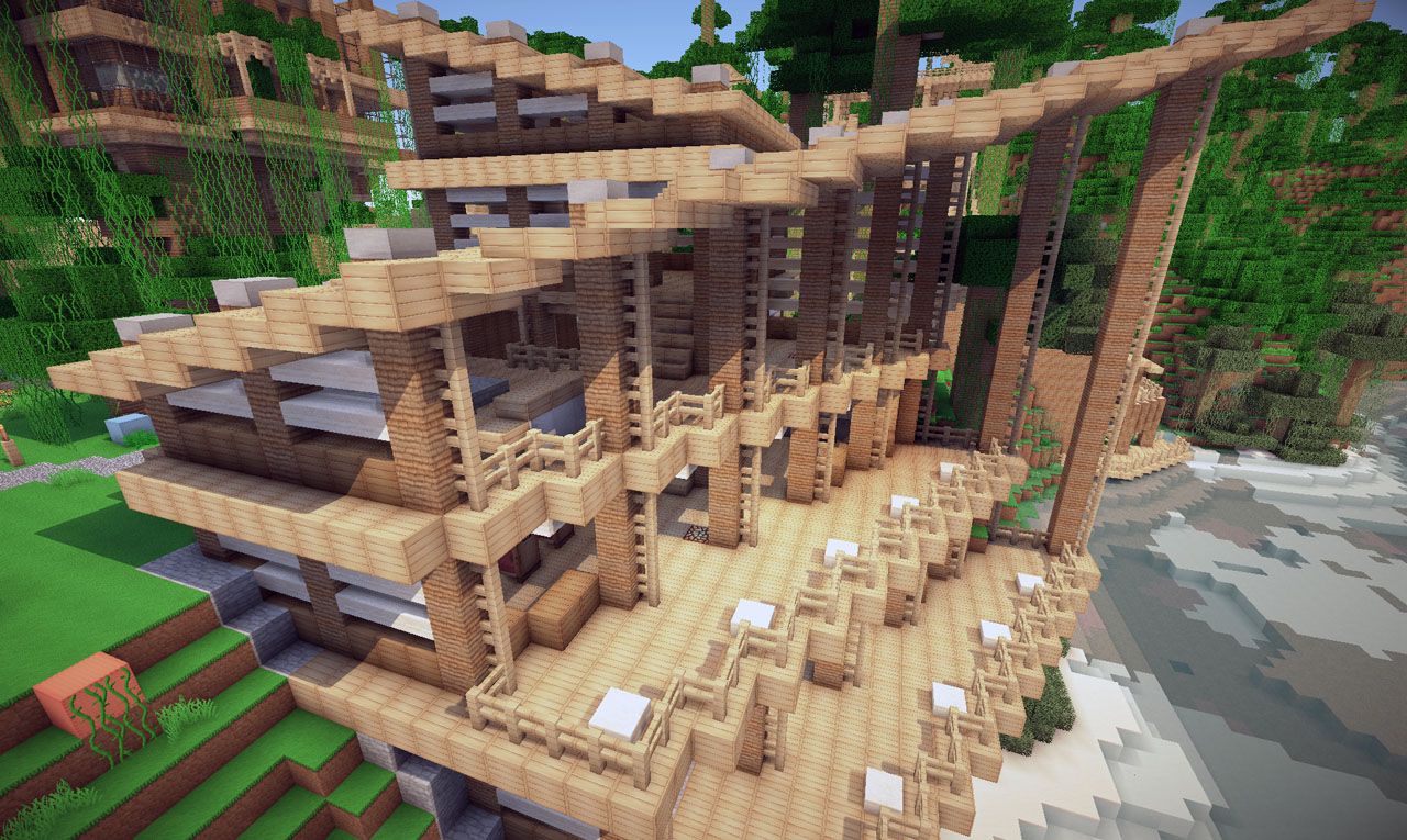 Jungle House on World of Keralis Minecraft Project Minecraft