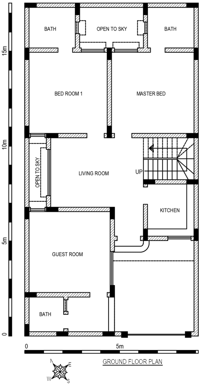 Ground Floor Plan of House VI Download Scientific Diagram