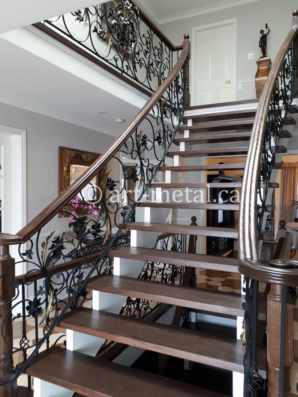 Get Best Wrought Iron Staircase Designs Ideas in Toronto
