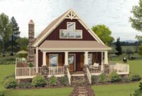 2Story Cottage with 2Story Great Room 20135GA Architectural