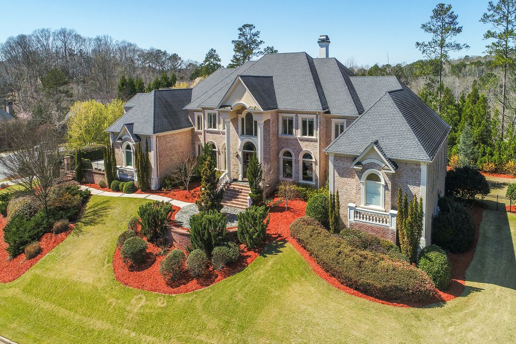 15,000 Square Foot ColonialStyle Mansion In Atlanta, GA THE AMERICAN
