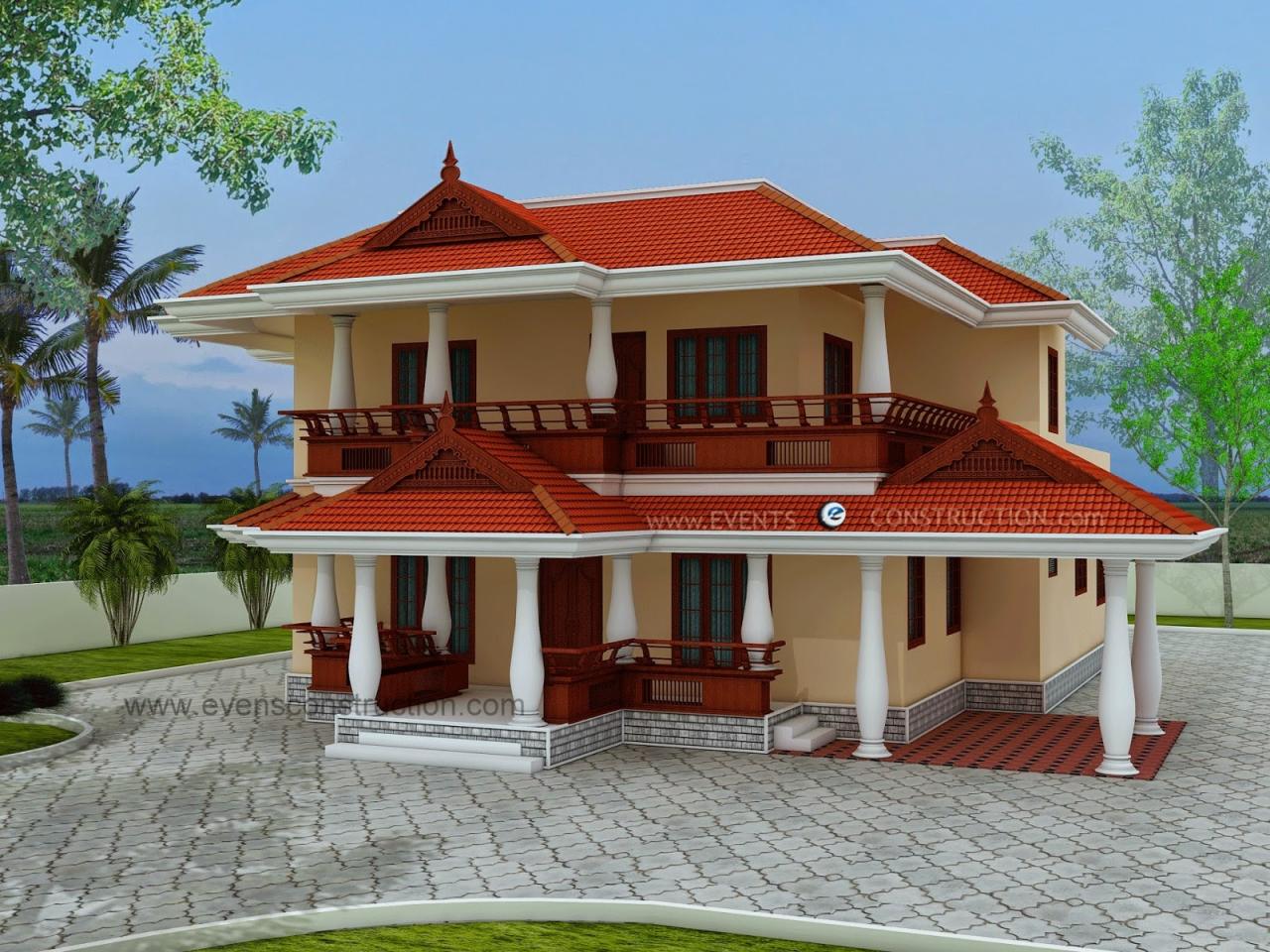 Evens Construction Pvt Ltd Kerala model house