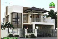 RABTEK Modern Minimalist Two Storey Residence With Roof Deck PHBP1