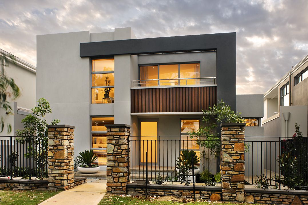 Endurapanel house balcony 2 storey house design, Small house design