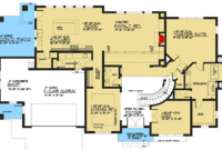 11154820240511-666048RAF_F1_1551970055 TwoStory Contemporary Home Plan with 2 Master Suites 666048RAF