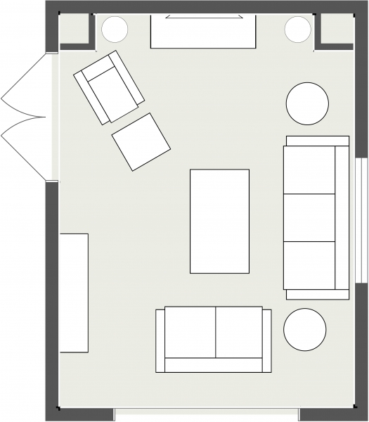 Living Room Floorplan