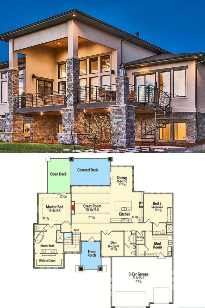 New Modern Prairie Mountain Style Home with Finished Basement (4