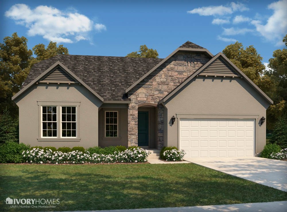1550 Traditional Model Home by Ivory Homes New Homes of Utah