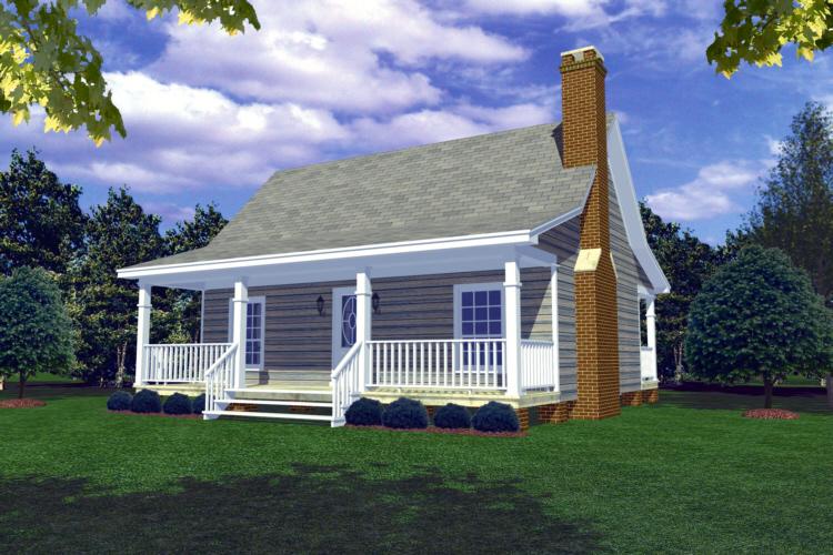 Cottage Plan 600 Square Feet, 1 Bedroom, 1 Bathroom 34800166