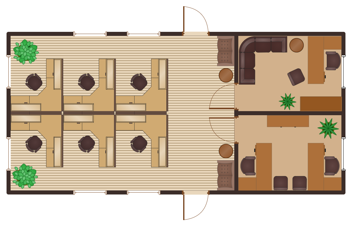 Office Layout — Cubicle Layout design, House layout plans, Office layout