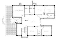 02161620240623-2D-House-First-floor-Plan-AutoCAD-Drawing-Mon-Jan-2020-11-55-13 2D House First floor Plan AutoCAD Drawing Cadbull