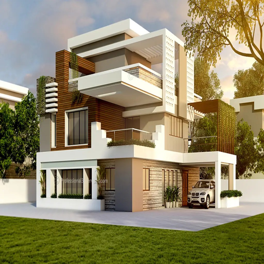 Awesome 3D House Design Free Ideas - House Floor Plans
