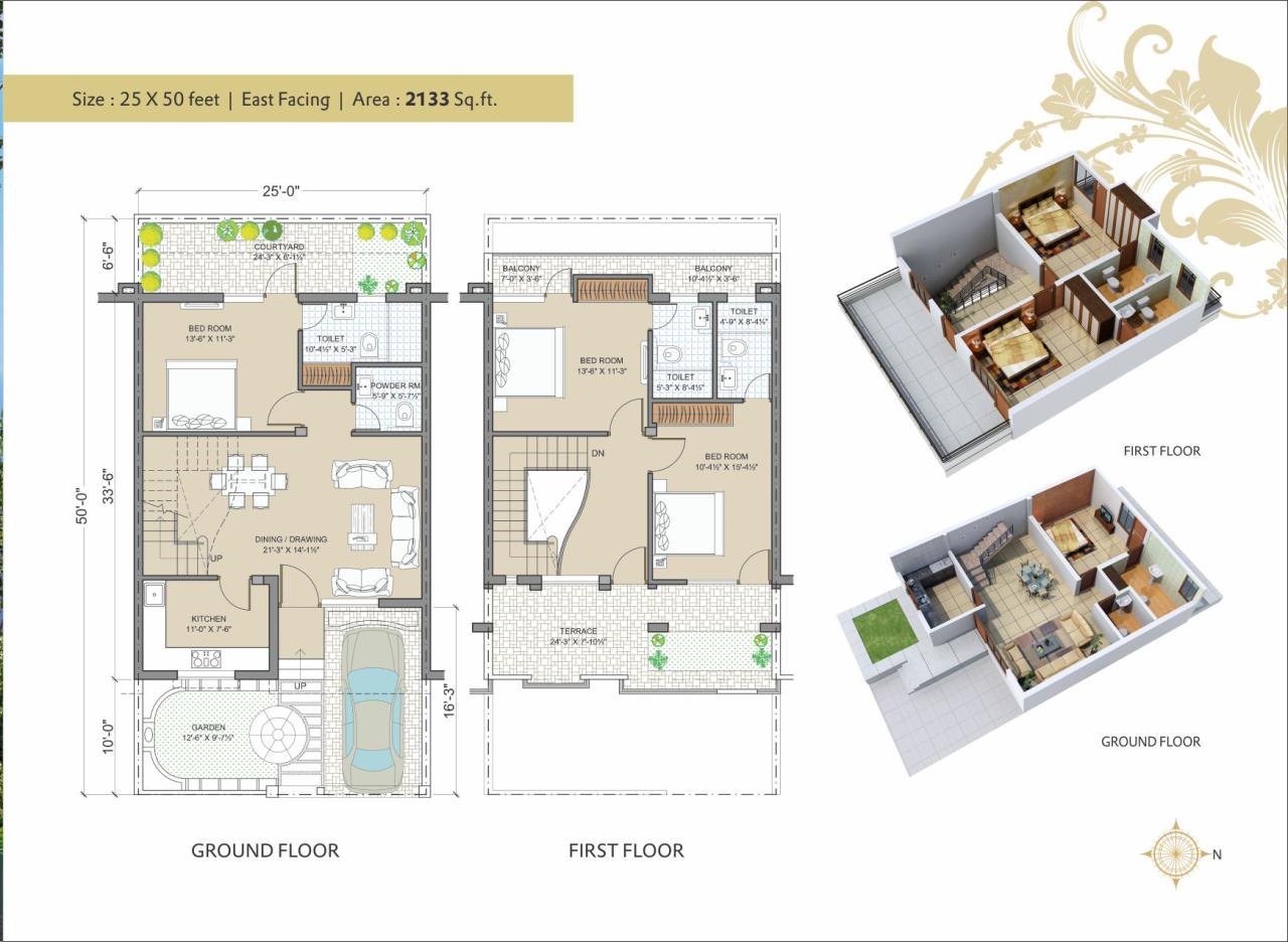 25x50 House Plan East Facing As Per Vastu House Plan Map