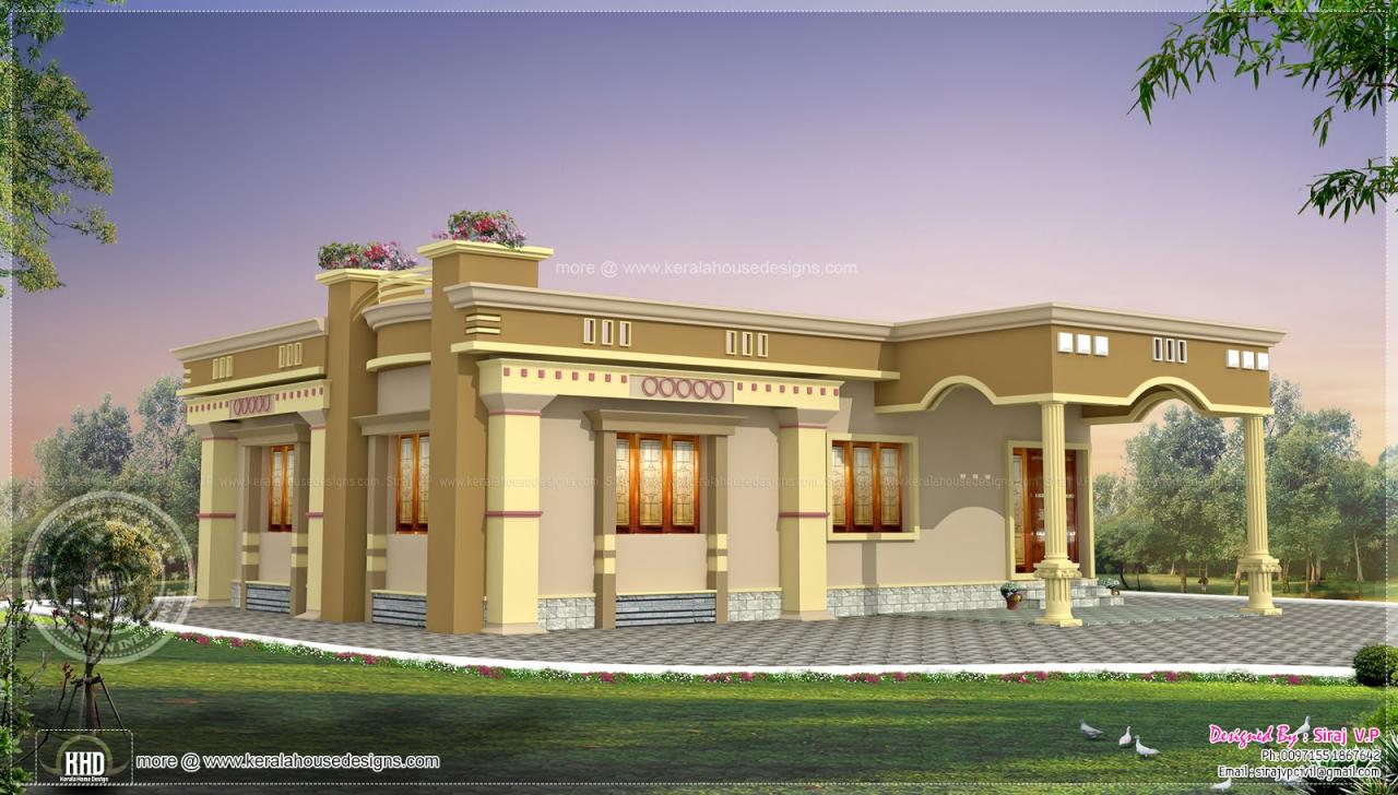 Small South Indian Home design Home Kerala Plans
