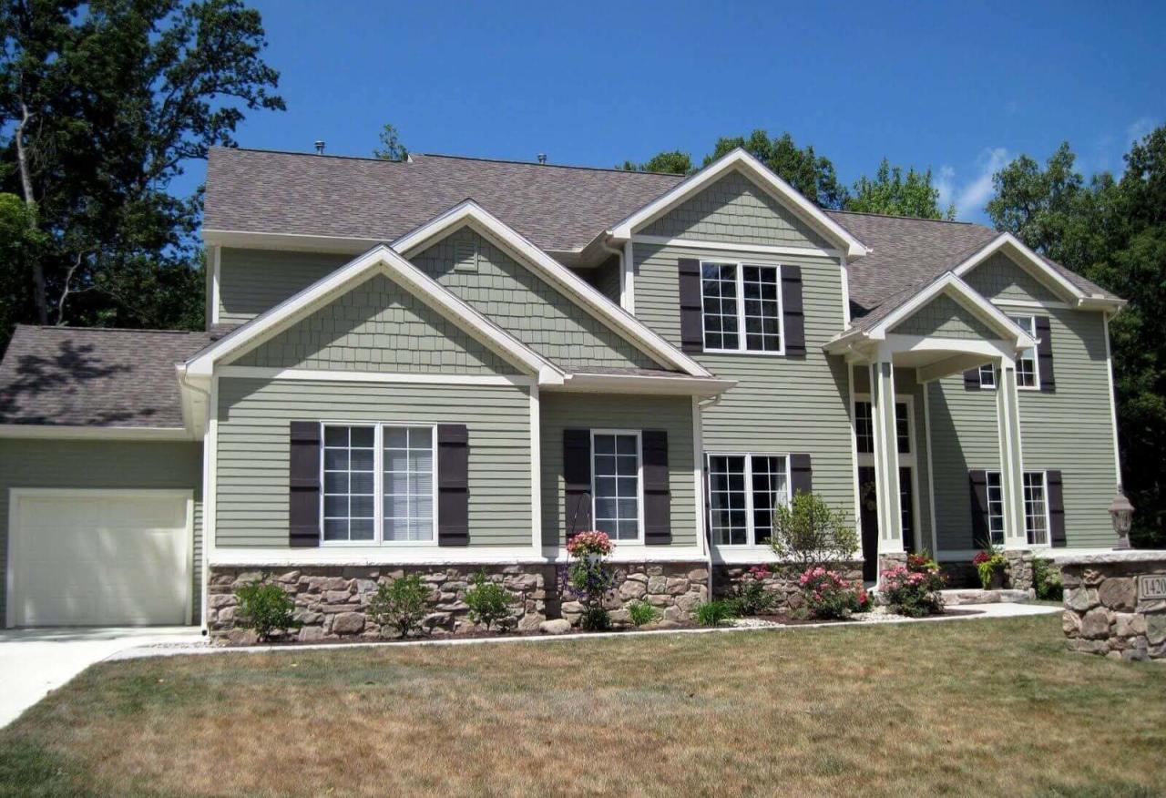 37+ Sage Green House Exterior Ideas With Photos