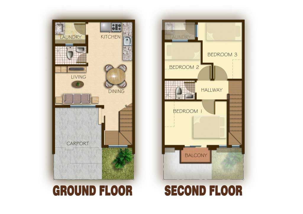 narrow lot floor plans also townhouse floor plans with garage further