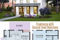 10015520240629-488c7ea0d4e85682f566144aaaceba52 Bedrooms upstairs Simple farmhouse plans, Modern farmhouse plans