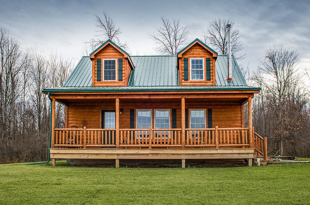 Most Popular Two Story Log Cabin Homes