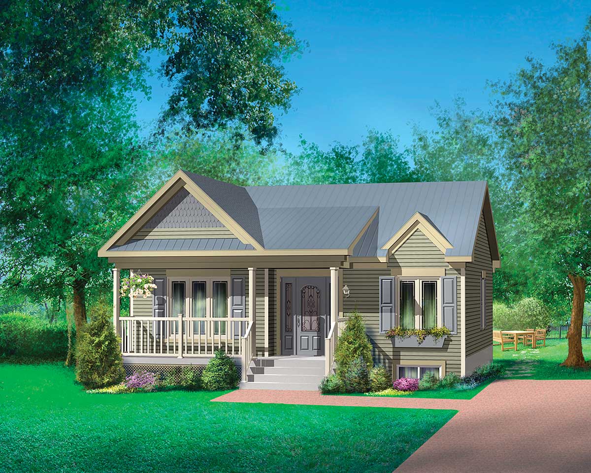 Lovely TwoBedroom Home Plan 80630PM Architectural Designs House