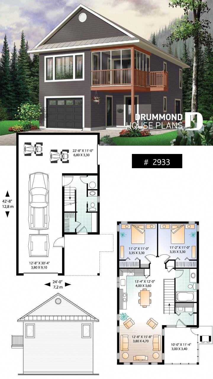 Pin by Renee Yarbrough on Air b&b Carriage house plans, Garage