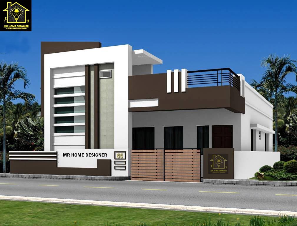 ground floor elevation Small house front design, Single floor house