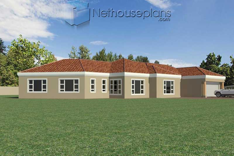 4BedroomhouseplansSouthAfrica4BedroomTuscanhouseplans_Front