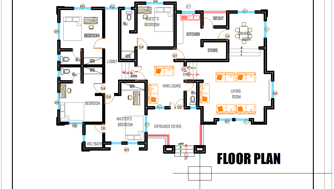 Please Criticize This Four Bedroom Bungalow Plan? Properties (2