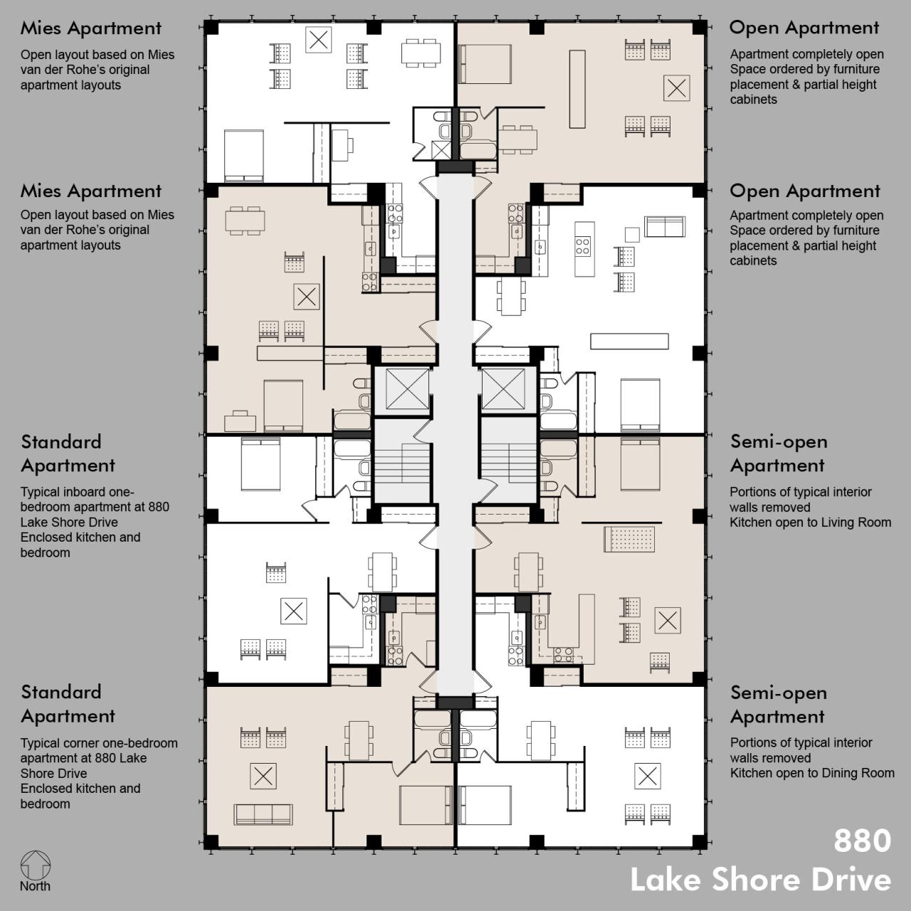 Modern Apartment Building Layout Plan for Small Space Best Home Design