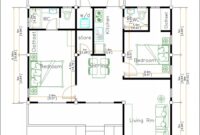 30X30 2 Story House Plans Floor Plan For 26 X 30 Feet Plot 3 Bhk 780