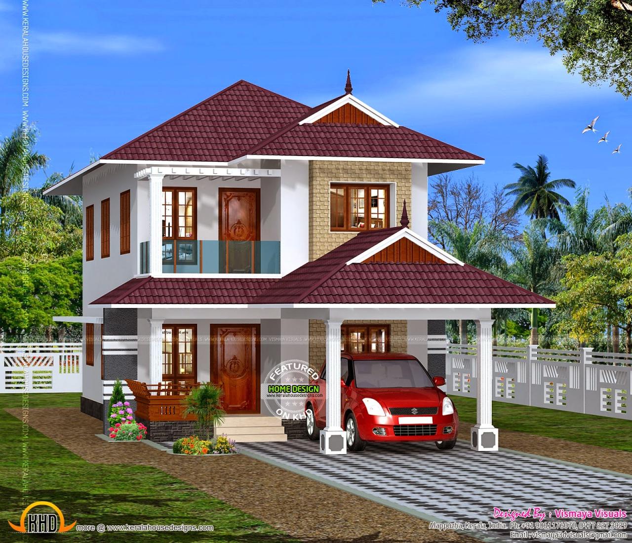 December 2014 Kerala home design and floor plans 8000+ houses