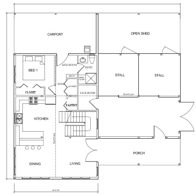 Shop House Combo Floor Plans homeplan.cloud