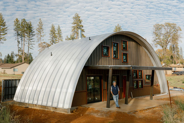 Build A Quonset Hut Home And Curve Your Enthusiasm The Tiny Life
