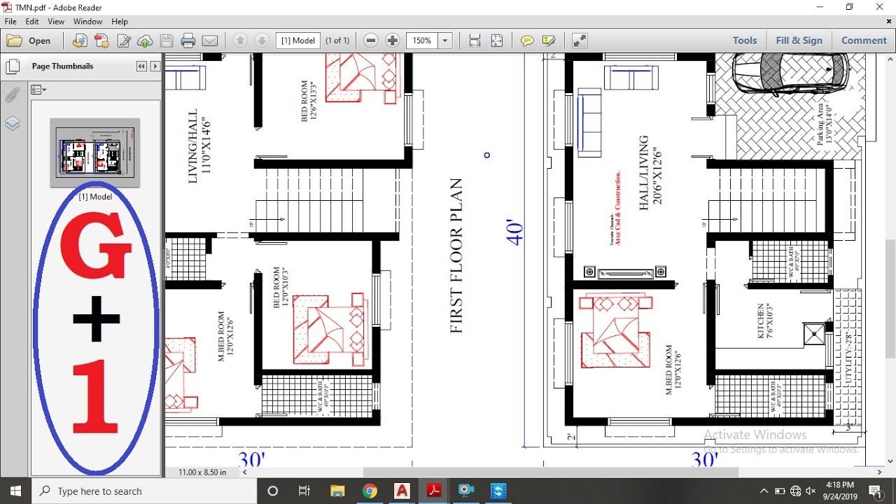 30X40 4BHK DUPLEX HOUSE PLAN DETAILS YouTube