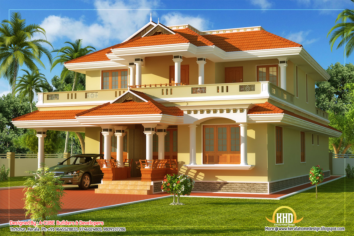 Kerala Style Traditional House 2808 sq. ft. home appliance