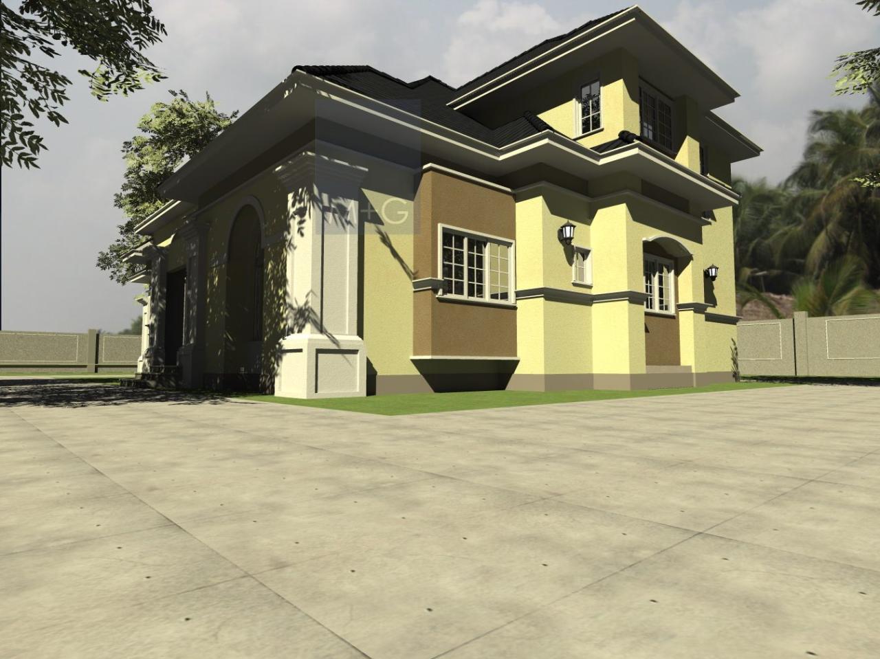 New Modern Style Of Building House In Nigeria
