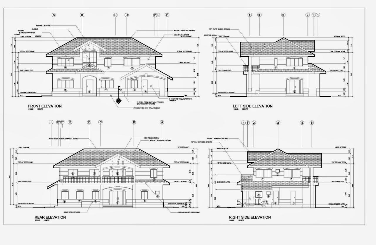 Architectural Planning For Good Construction Architectural Plan