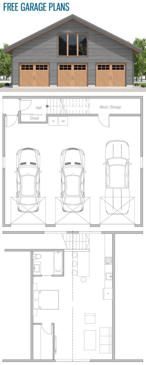 Modular Home Plan Garage floor plans, Modular home plans, Garage