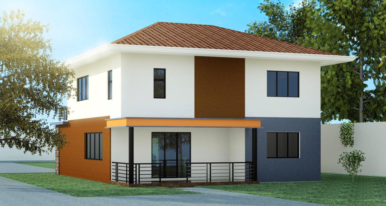 MODEL 43 BEDROOM, 2 STORY DESIGN Negros Construction