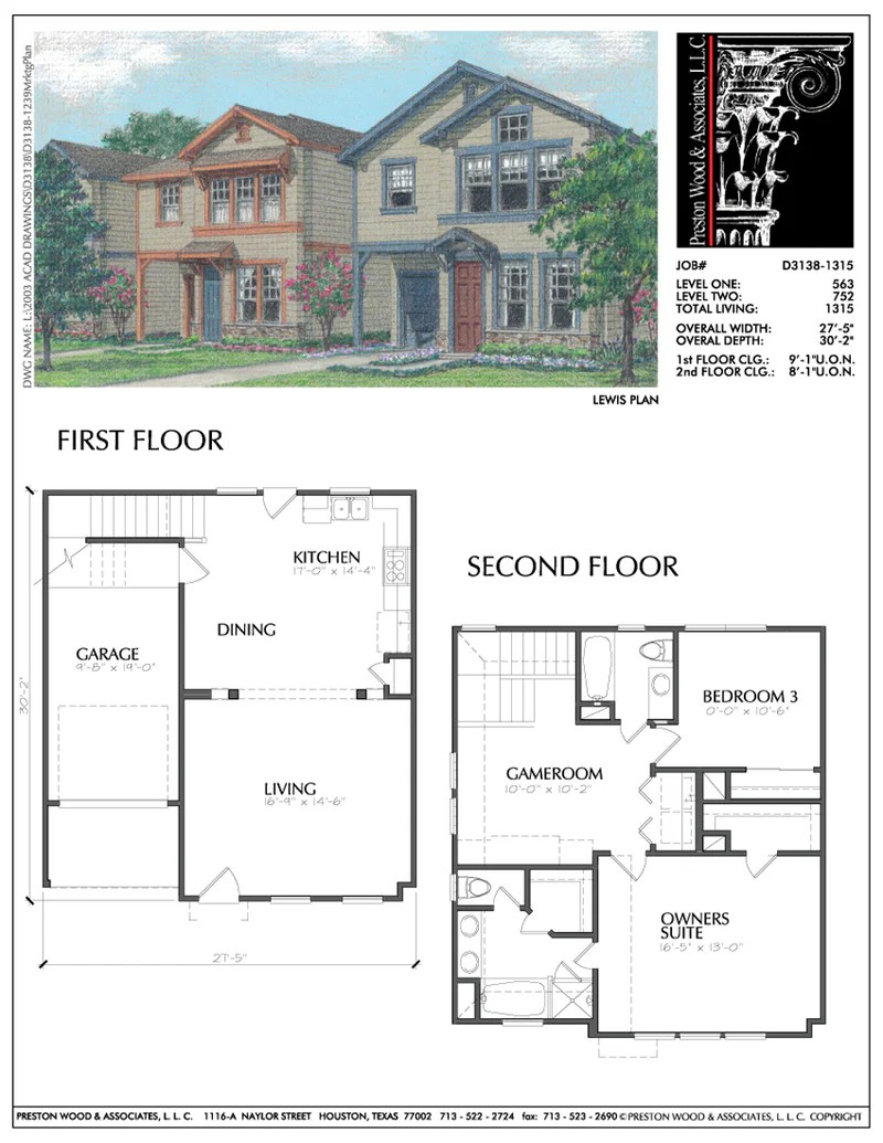 Two Story New House Plan, Custom Built Home Design, Affordable Floor P