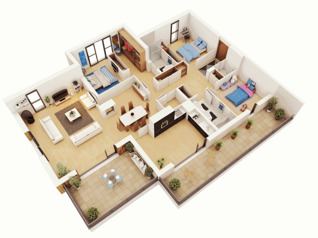 23 Magnificient Small 3 Bedroom House Plans Home, Family, Style and