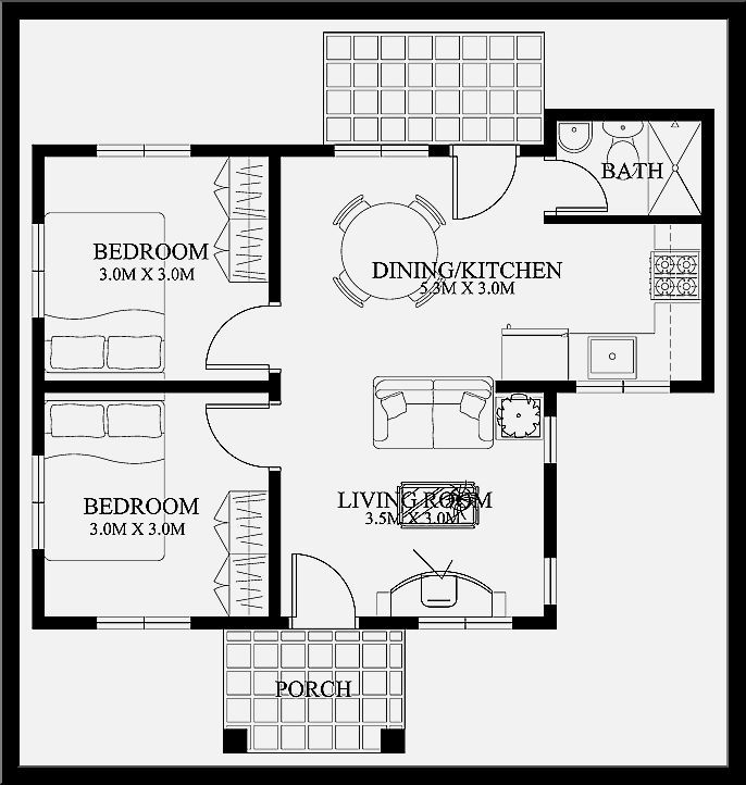 Make My Own Floor Plan Small Modern Apartment