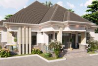 08295220240719-unique4bedrm-A Nigerian house design 4 bedroom bungalow
