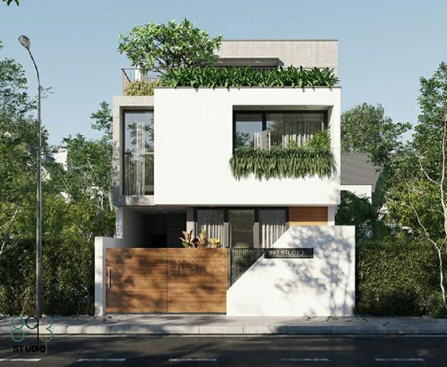15 Small Modern Two Storey House Plans With Balcony