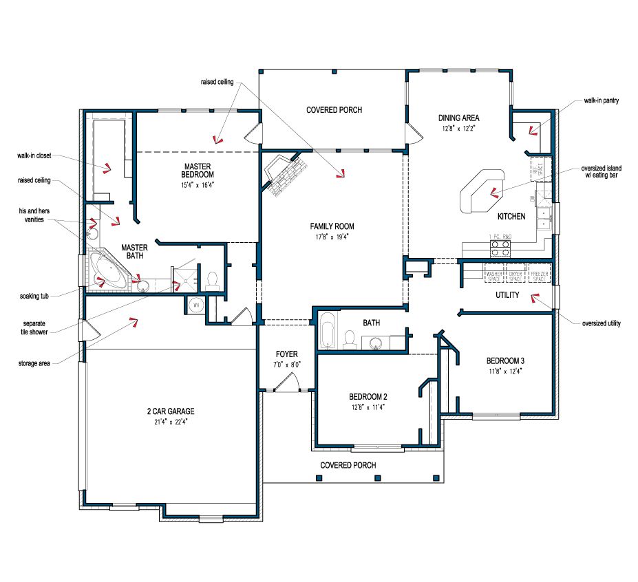 Country 2023 Floor plans, House plans, Future house