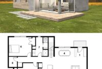 Plans Maison En Photos 2018 Small Modern cabin house plan by