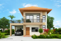 Small Up And Down House Design With Terrace butkeviciute