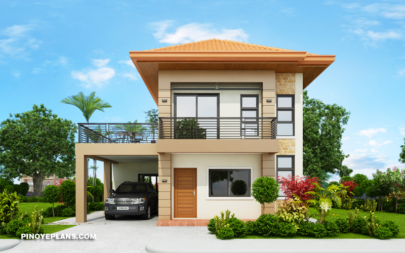 Small Up And Down House Design With Terrace butkeviciute