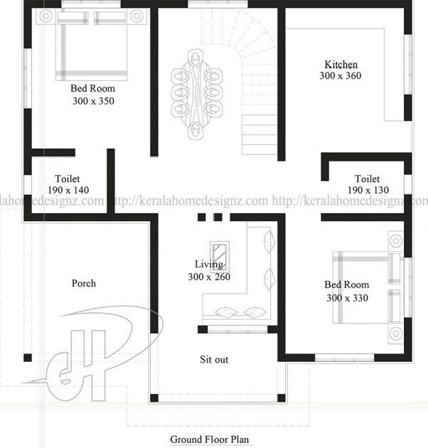 2 bedroom house plans indian style Best House Plan Design House