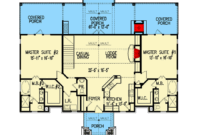 20495820240715-14ad0363c6f77c90aed68cb43bc6b4de Plan 25650GE Traditional Home Plan with Dual Master Suites