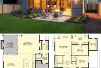 TwoStory 4Bedroom Sunoria ContemporaryStyle Home (Floor Plan) Best